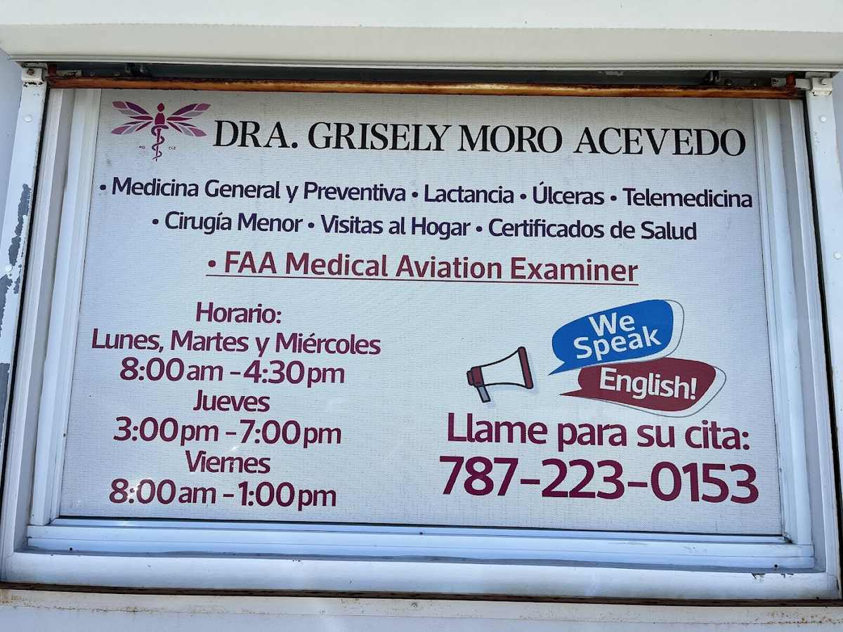 Dra. Grisely Moro Acevedo